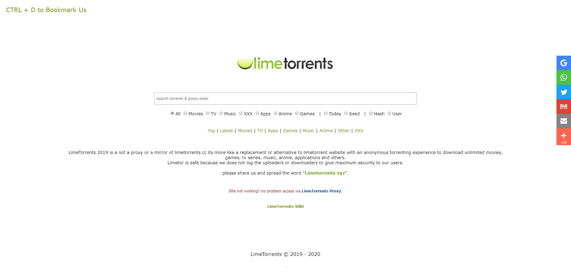 LimeTorrents2019.xyz