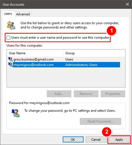 Αφαίρεση κωδικού πρόσβασης στα Windows 10 (για όσους έχουν συνδέσει τον Microsoft λογαριασμό τους)