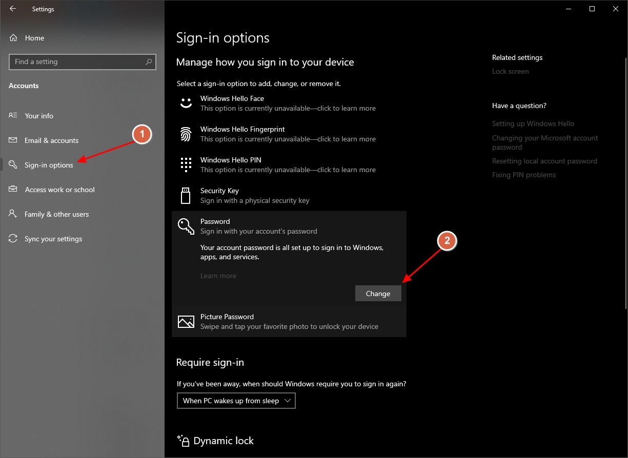 Αφαίρεση κωδικού πρόσβασης στα Windows 10 (για όσους δεν έχουν συνδέσει τον Microsoft λογαριασμό τους)