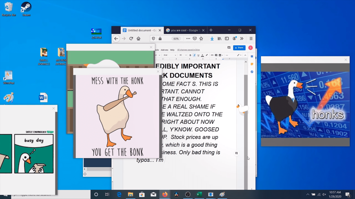 Desktop Goose: Πως να εγκαταστήσεις την Χήνα στον υπολογιστή σου