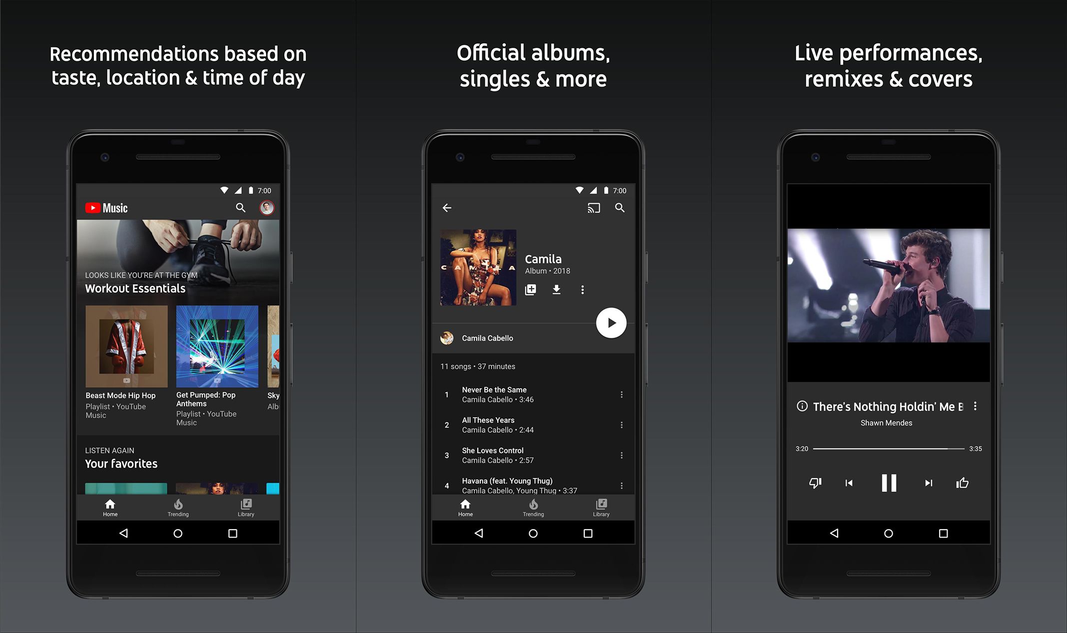 YouTube Music - 10 εφαρμογές για να ακούς μουσική χωρίς ίντερνετ