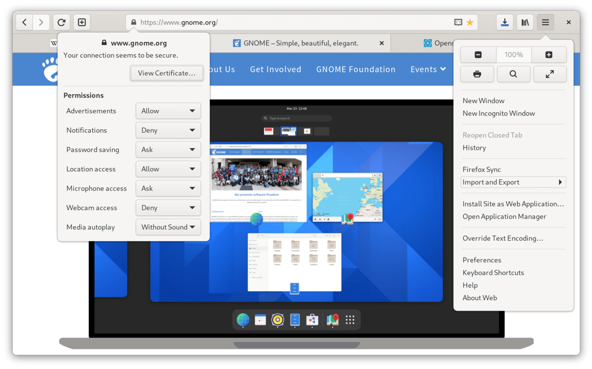 GNOME Browser (Epiphany)