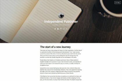 Independent Publisher WordPress Θέμα