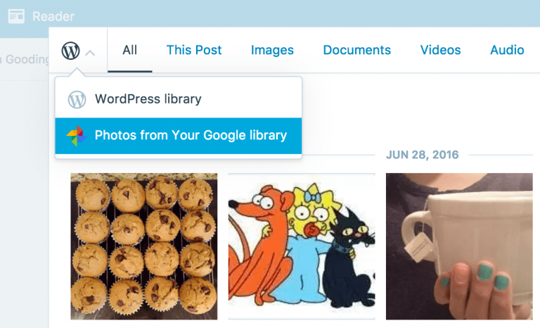 Το WordPress.com ενσωμάτωσε το Google Photos