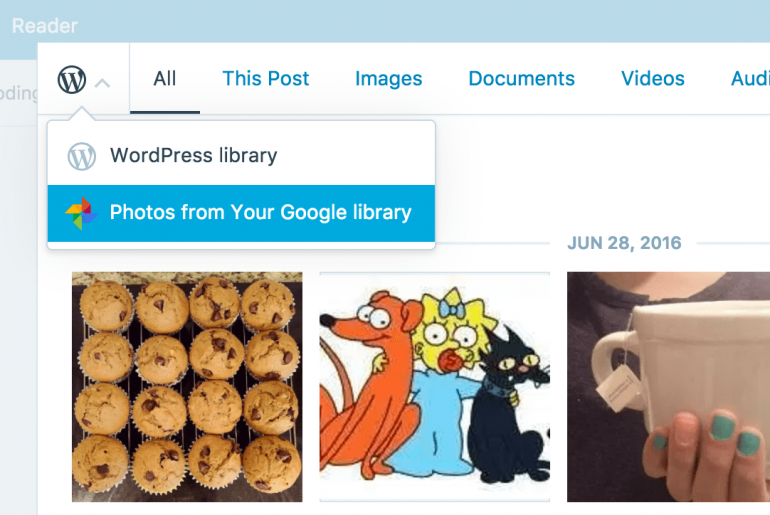Το WordPress.com ενσωμάτωσε το Google Photos Το WordPress.com ενσωμάτωσε το Google Photos