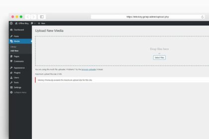 Πως να αυξήσεις το μέγιστο μέγεθος μεταφόρτωσης αρχείων στο WordPress