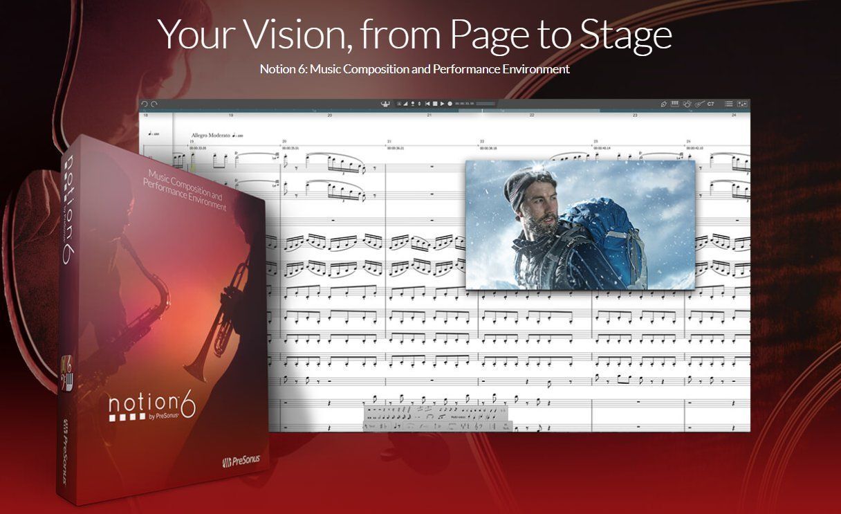 Δωρεάν προγράμματα για σύνθεση μουσικής PreSonus Notation