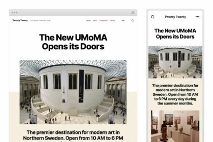 Πες γεια στο νέο προεπιλεγμένο theme του WordPress 5.3, το Twenty Twenty