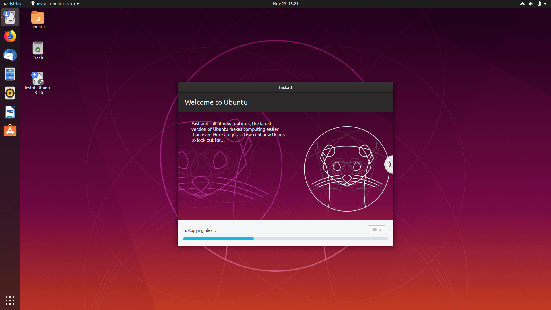 Εγκατάσταση του Ubuntu 19.10 σε PC ή Laptop μαζί με Windows