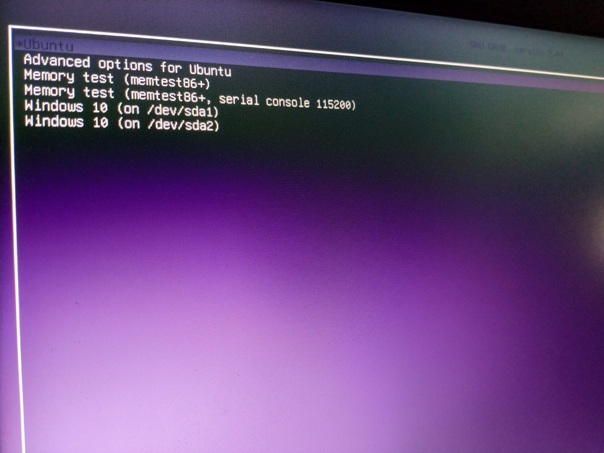 Πρόβλημα με dual boot - Windows και Ubuntu εύκολη λύση για το grub