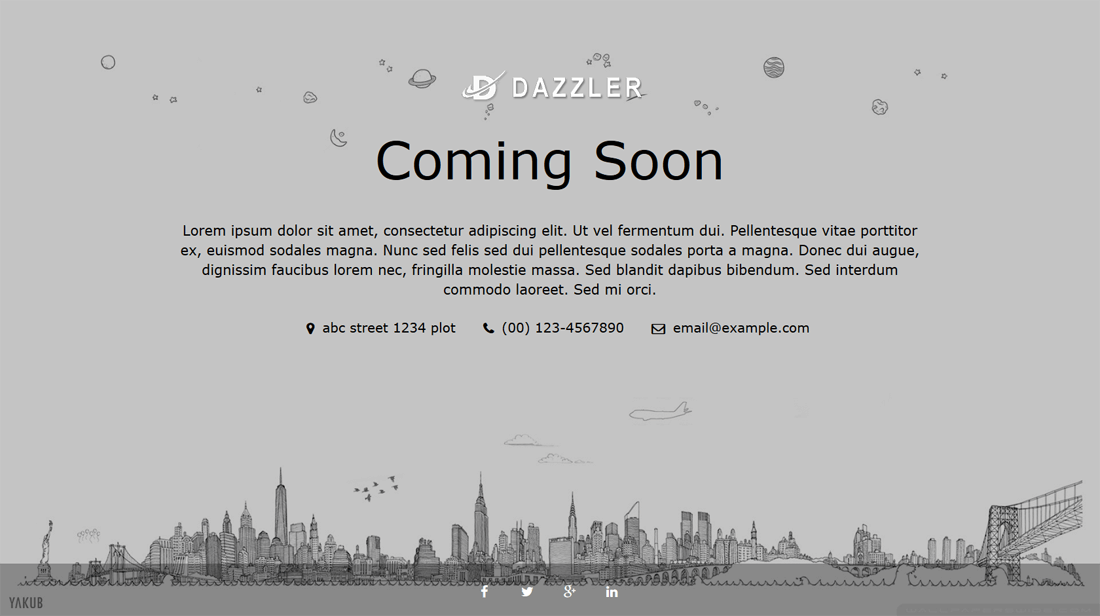 Coming Soon, Under Construction & Maintenance Mode By Dazzler