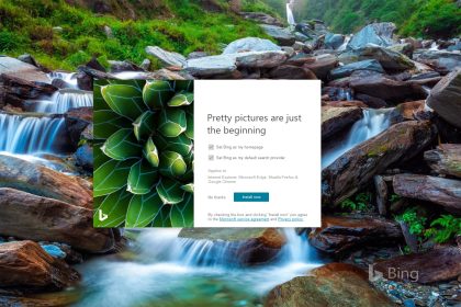 Bing Wallpaper - Αυτόματη αλλαγή φωτογραφιών στο παρασκήνιο