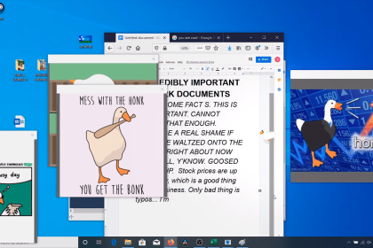 Desktop Goose: Πως να εγκαταστήσεις την Χήνα στον υπολογιστή σου