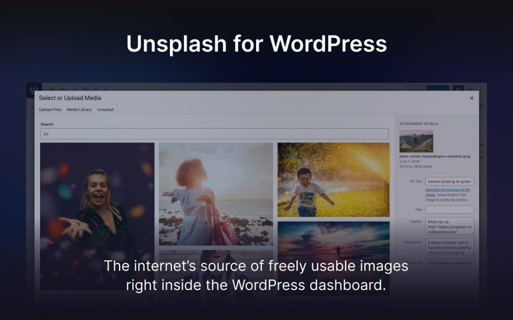 Unsplash: Το νέο WordPress Plugin διαθέσιμο προς όλους Unsplash: Το νέο WordPress Plugin διαθέσιμο προς όλους