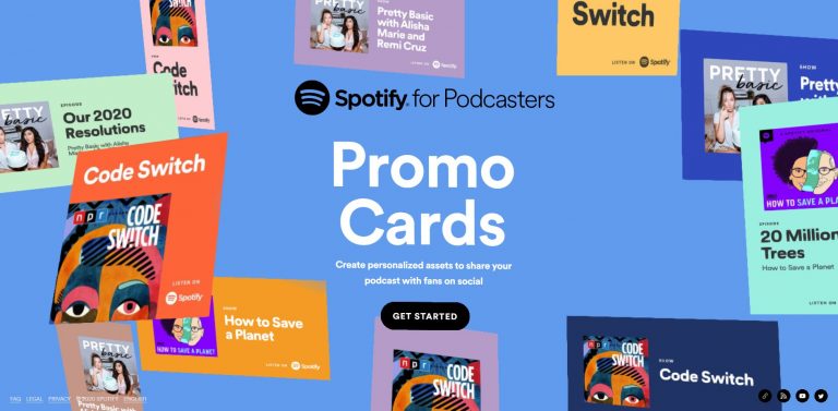 Promo Cards – Ο νέος τρόπος προώθησης των Spotify Podcasts