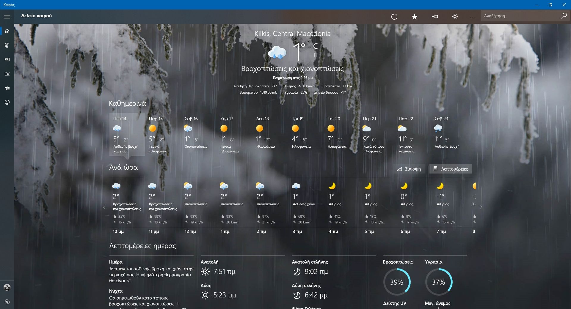 Οι καλύτερες δωρεάν εφαρμογές καιρού για Windows, Android, iOS MSN Καιρός - Οι καλύτερες δωρεάν εφαρμογές καιρού για Windows, Android, iOS