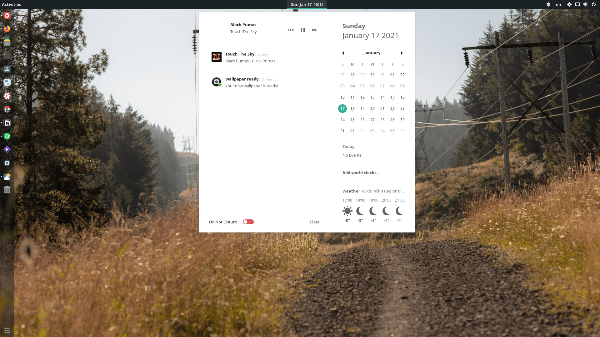 Οι καλύτερες δωρεάν εφαρμογές καιρού για Windows, Android, iOS Manjaro Linux - Gnome Weather - Οι καλύτερες δωρεάν εφαρμογές καιρού για Windows, Android, iOS