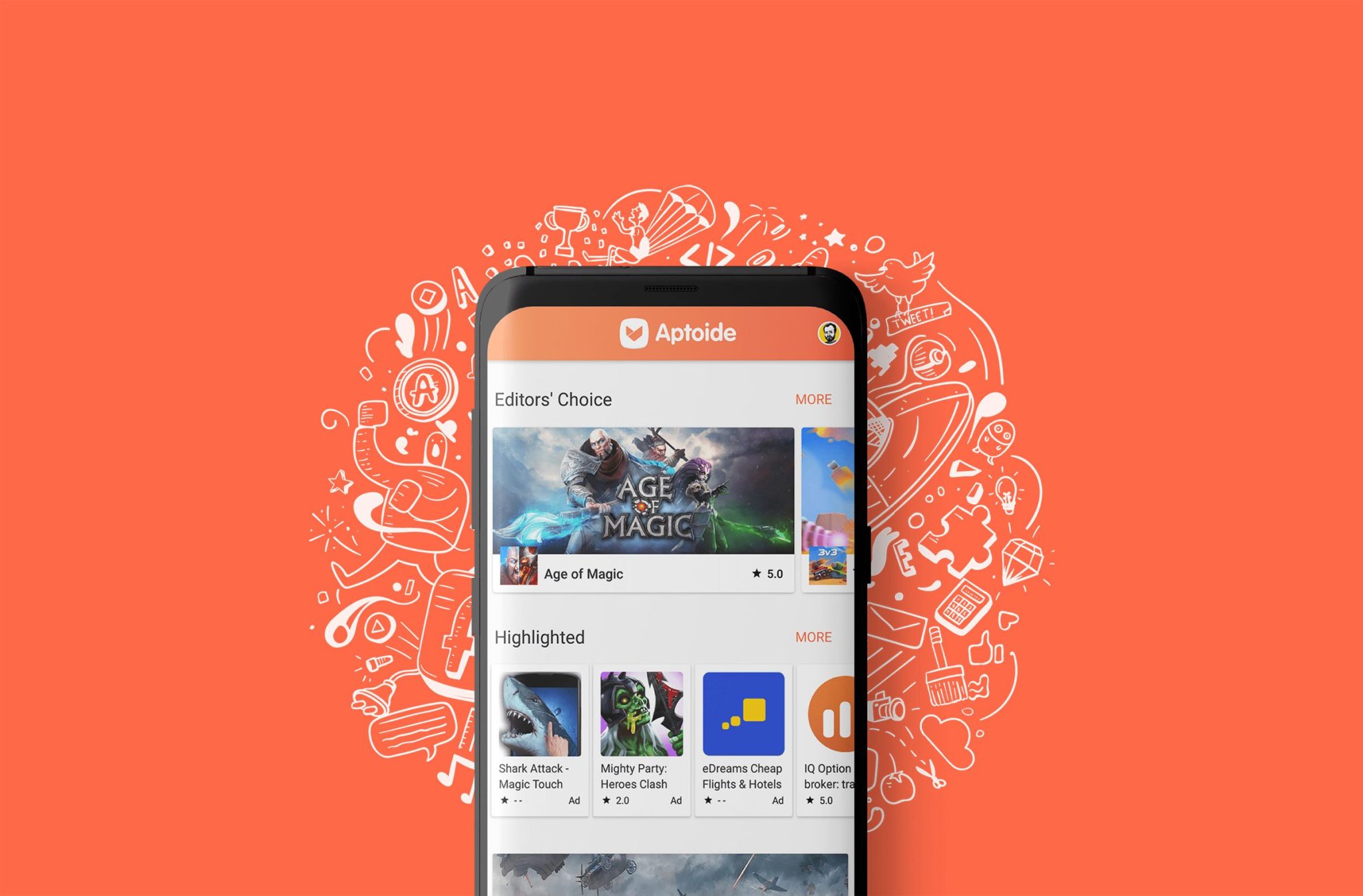 Aptoide: Εγκατάσταση Android εφαρμογών εκτός Play Store