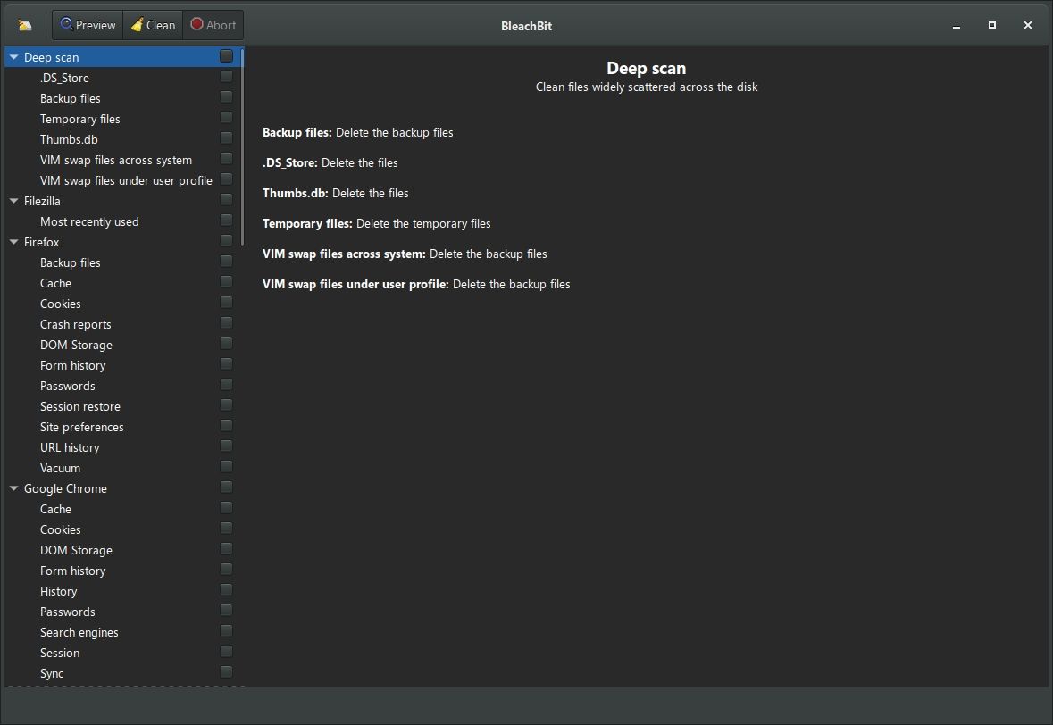 Εκκαθάριση δίσκου: Τα καλύτερα δωρεάν προγράμματα BleachBit