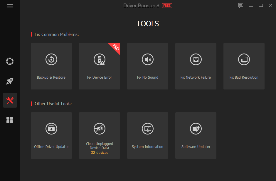 IObit Driver Booster - Δωρεάν drivers για τα Windows IObit Driver Booster - Αυτόματη επίλυση προβλημάτων με τον ήχο, το δίκτυο ή το hardware