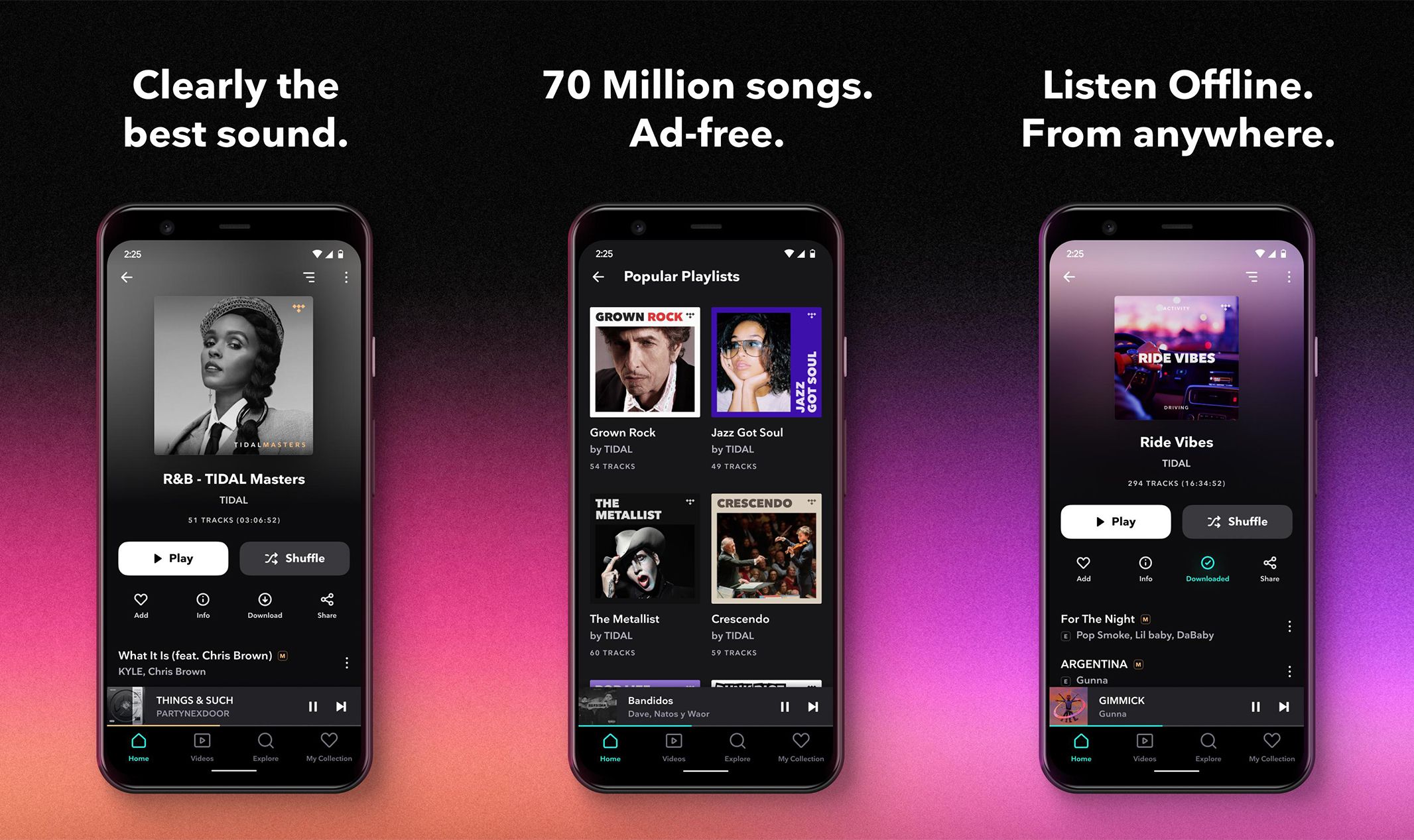 10 εφαρμογές για να ακούς μουσική χωρίς ίντερνετ Tidal