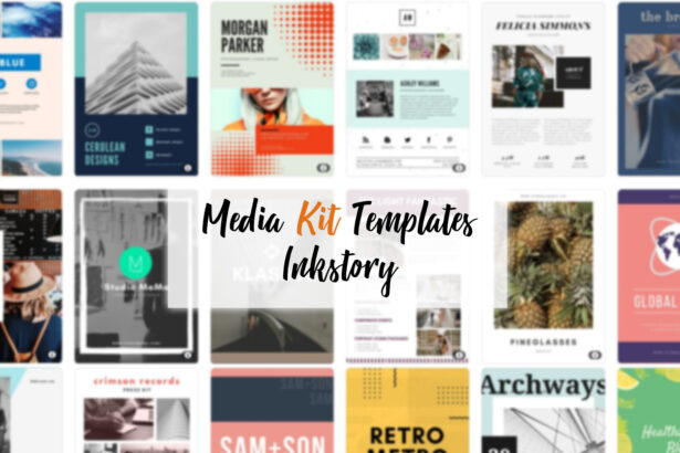 Δωρεάν Media Kit Templates στο Canva για Bloggers