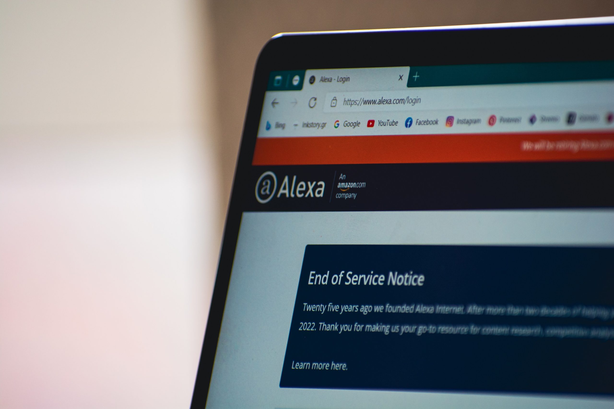 Το Alexa.com φτάνει στο τέλος του: Το κλείσιμο της υπηρεσίας