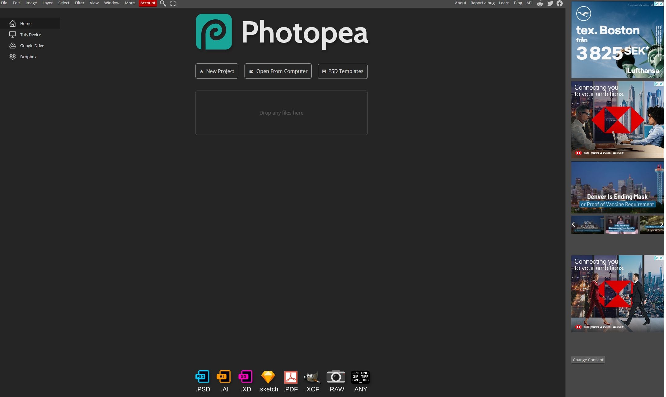 Τι είναι τα PSD αρχεία και πως μπορώ να τα ανοίξω; Photopea
