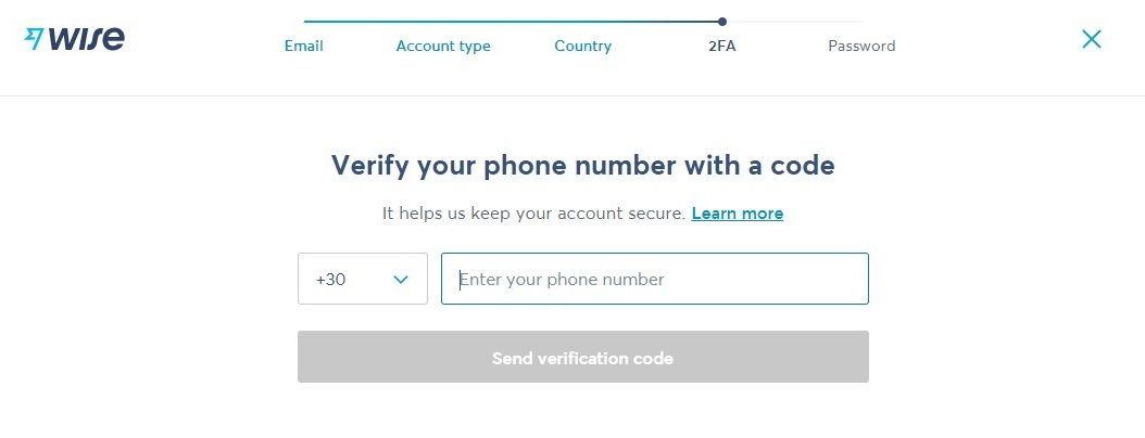 Πως να δημιουργήσεις ένα καινούργιο λογαριασμό στη Wise