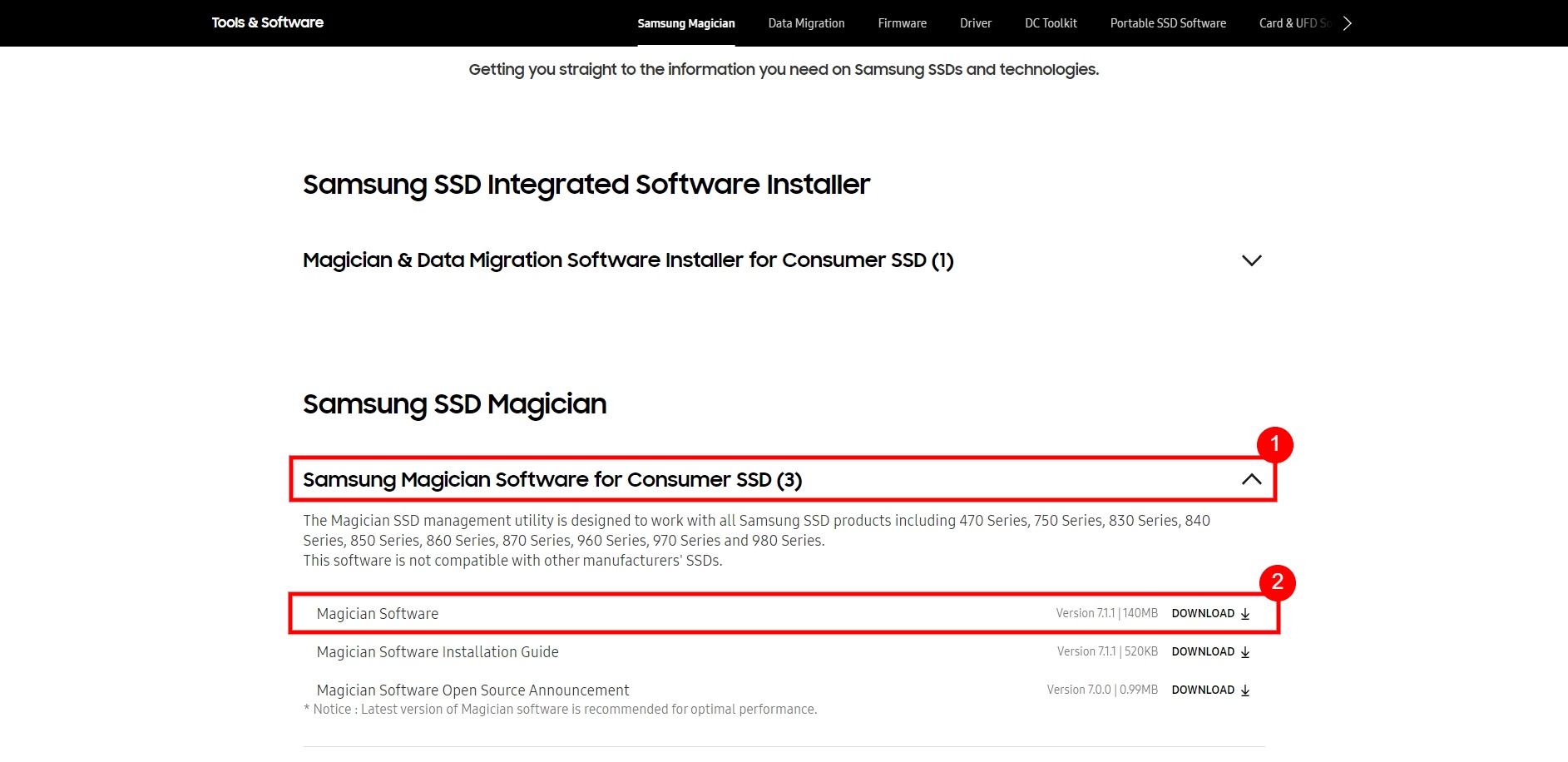 Samsung Magician Download